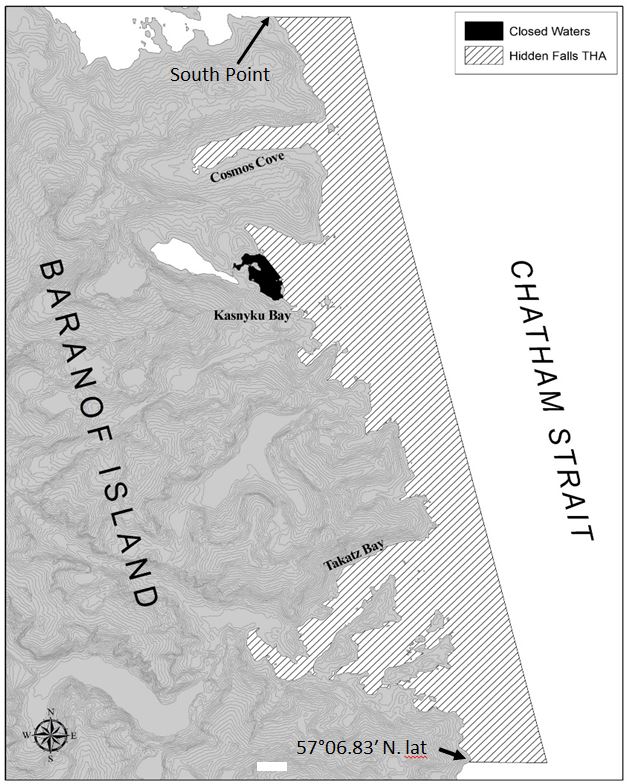 Sport Fishing For King Salmon Near Hidden Falls Opens 